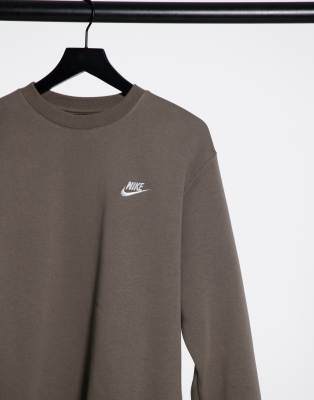 nike sweatshirt khaki