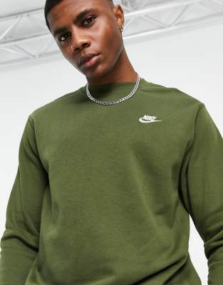 nike khaki sweatshirt