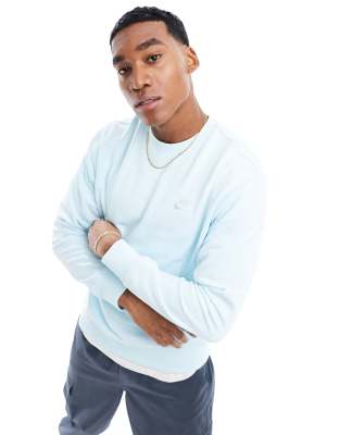nike crew neck club sweatshirt blue