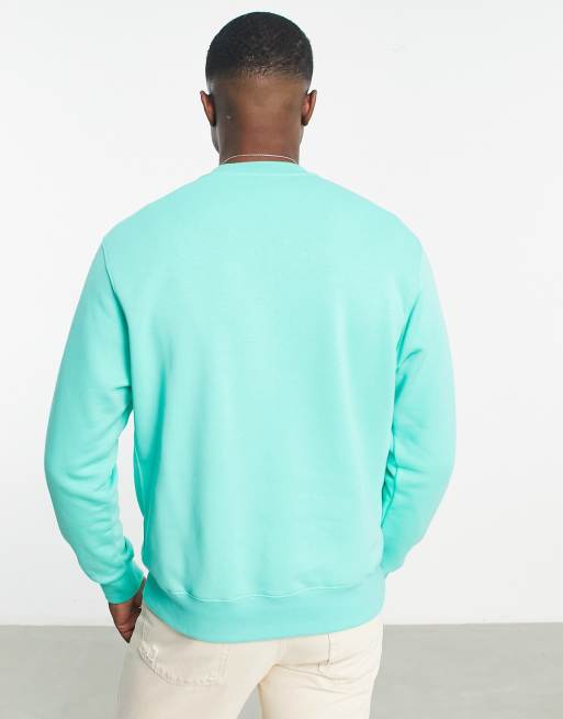 Nike Club crew neck sweatshirt in light menta