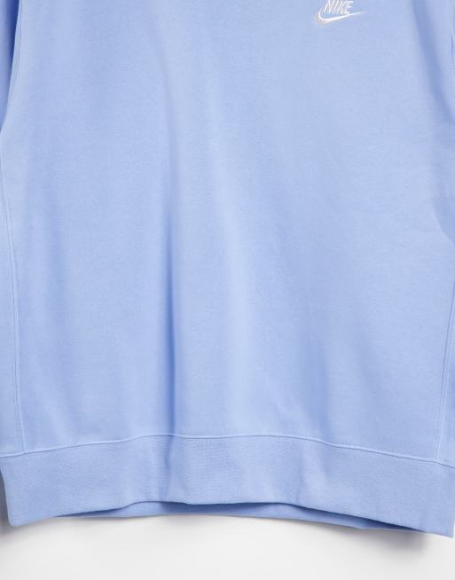 Nike pale blue discount sweatshirt