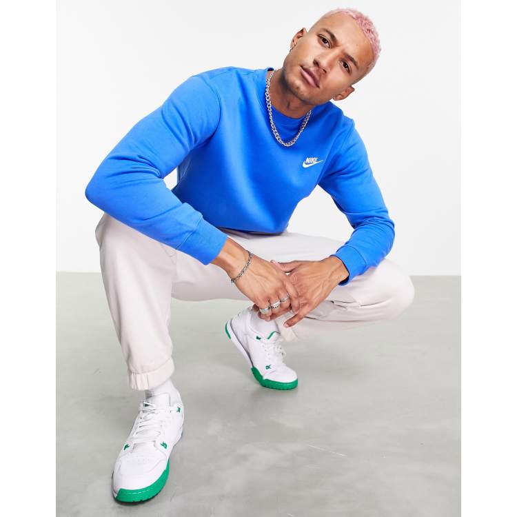 nike tech signal blue hoodie