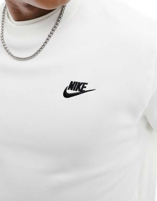 Nike Club crew sweatshirt in white ASOS