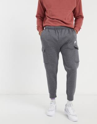 nike club cuffed cargo sweatpants