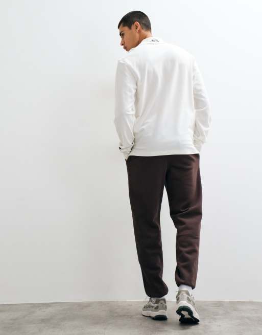 Nike Club cuffed jogger in brown, 5 of 10