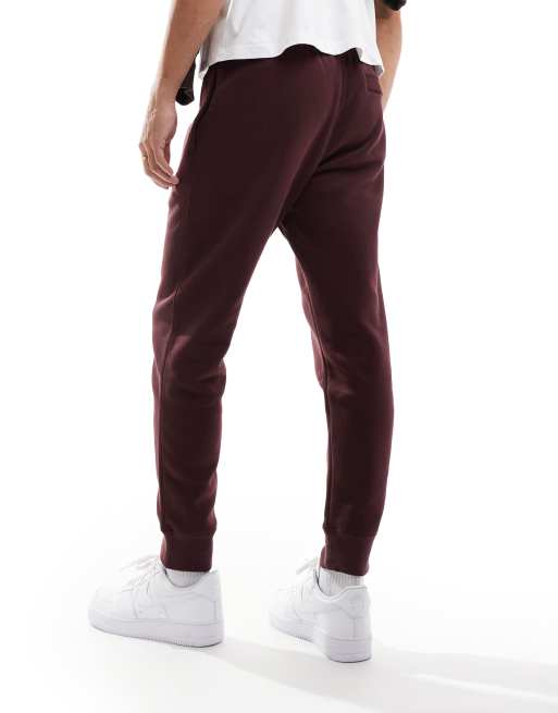 Burgundy nike sweatpants best sale