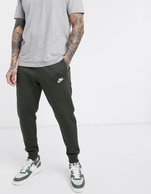 nike club cuffed joggers