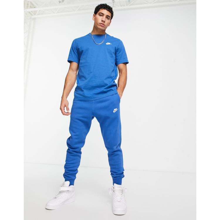 Nike foundation tracksuit clearance blue