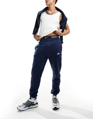 Navy Club Fleece Joggers