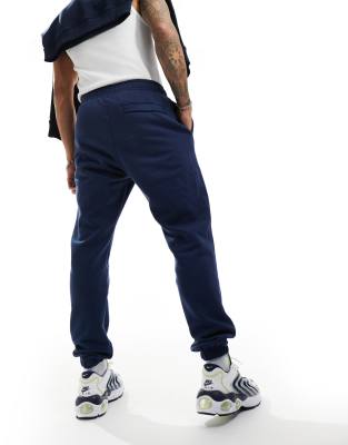 nike navy cuffed joggers