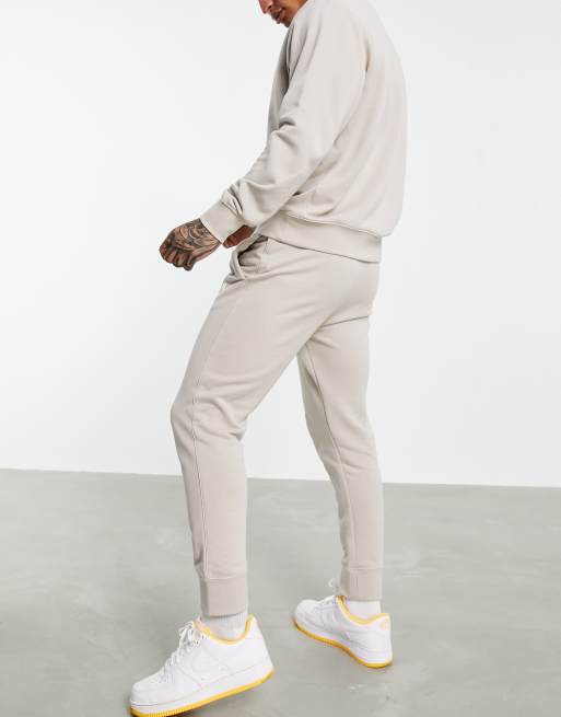 Nike club cuffed joggers stone new arrivals