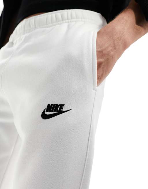 Nike Club cuffed joggers in black