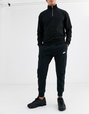 NIKE CLUB CUFFED SWEATtrousers IN BLACK,BV2671-010