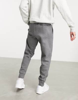 Grey nike cuffed on sale sweatpants