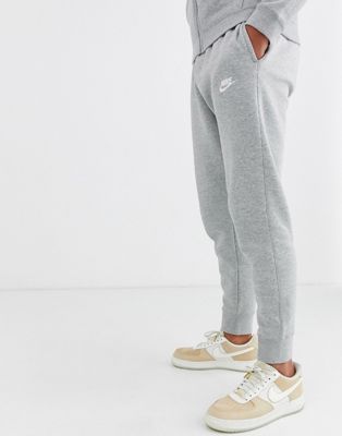 Nike Club cuffed sweatpants in grey - ASOS Price Checker
