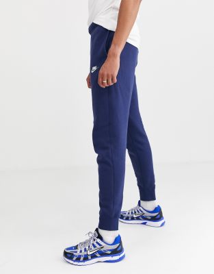 nike cuffed club jogger in navy