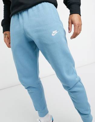 Nike Club cuffed sweatpants in pale 