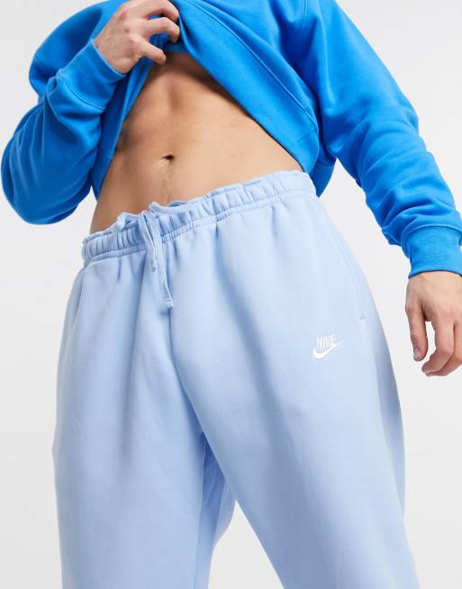 Blue hotsell sweatpants nike