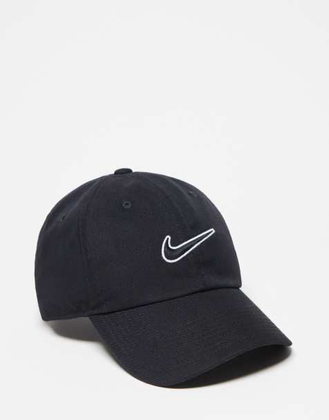 Nike – Club – Czarna czapka z daszkiem z logo Swoosh - view 1