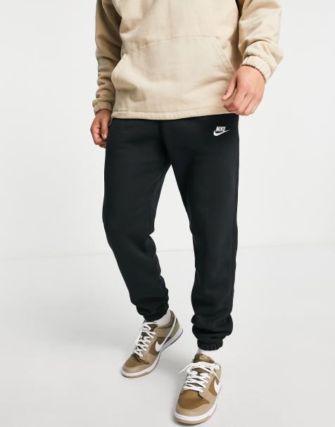 Nike Club – Czarne joggersy z mankietami - view 1