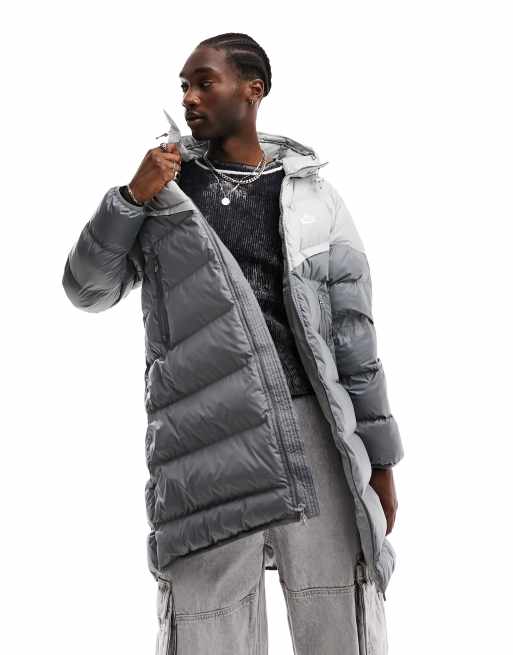 Nike Club Doudoune longue Gris