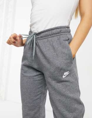 grey nike cuffed sweatpants womens