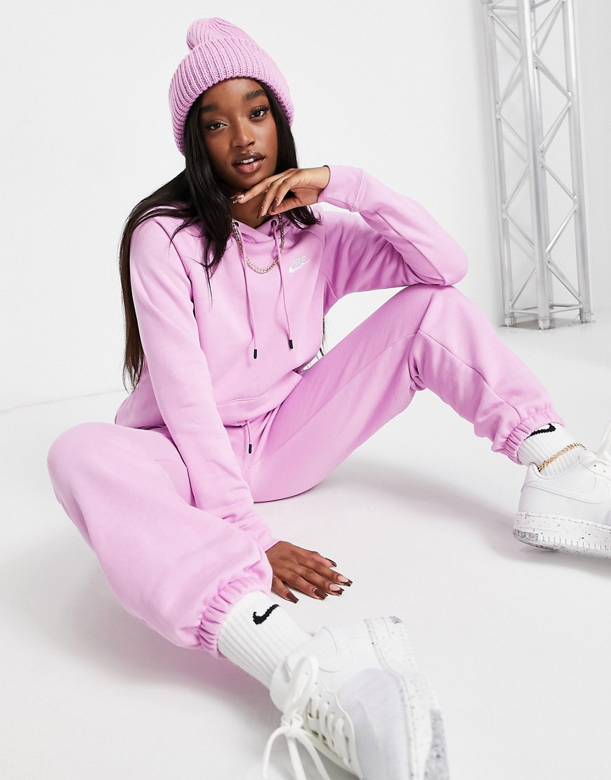 Nike Club Essentials hoodie in pink