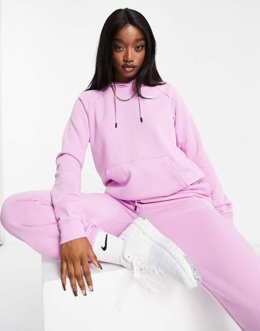 Nike essential 2025 hoodie pink