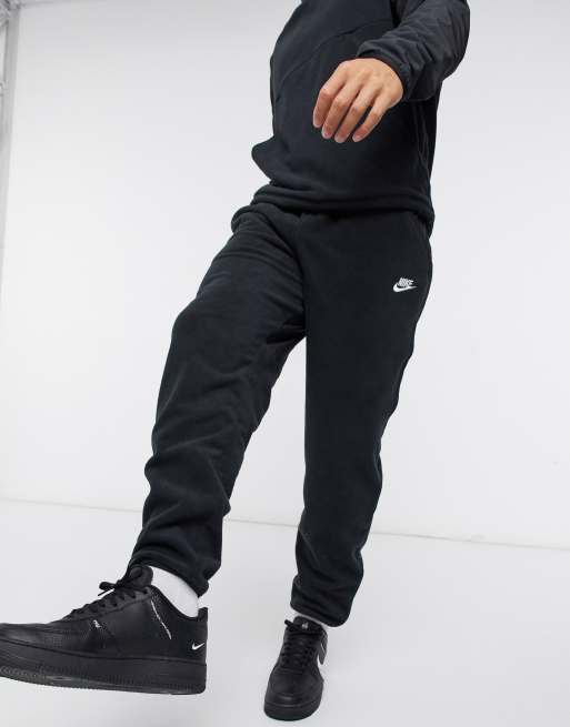 Nike black cuffed outlet joggers