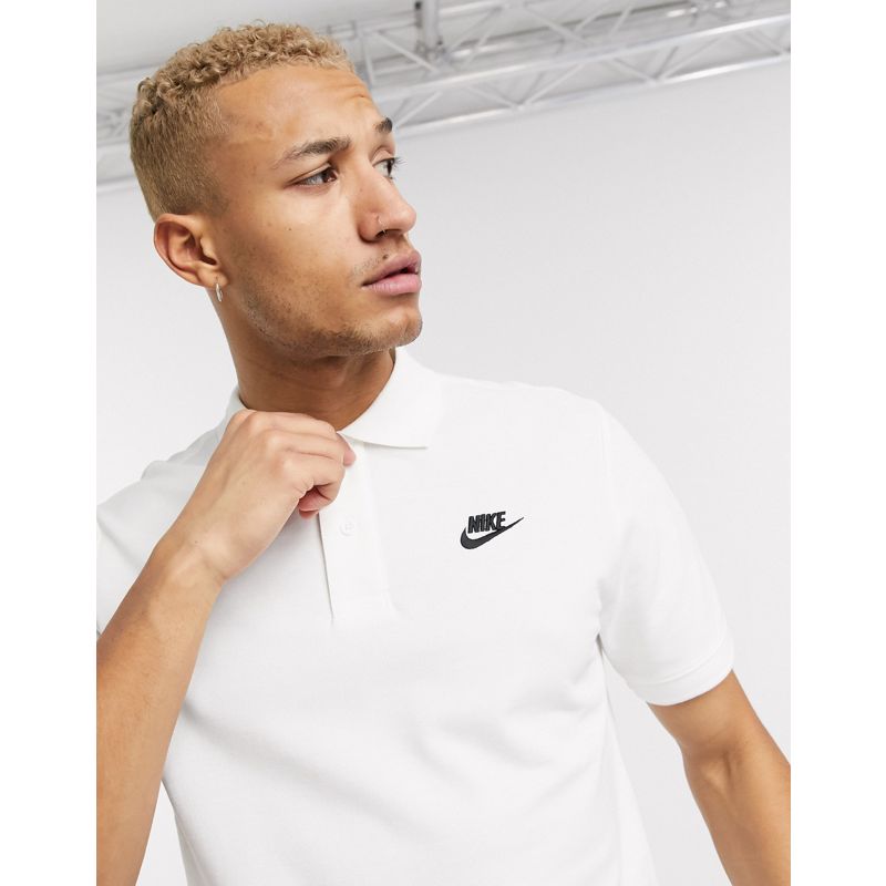 Activewear Top Nike Club Essentials - Polo bianca