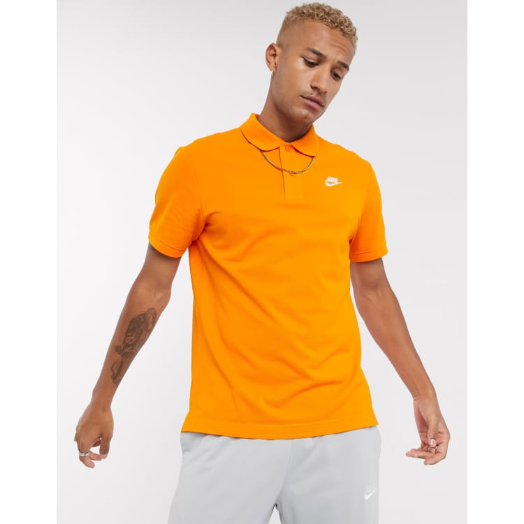 Polo nike jaune sale