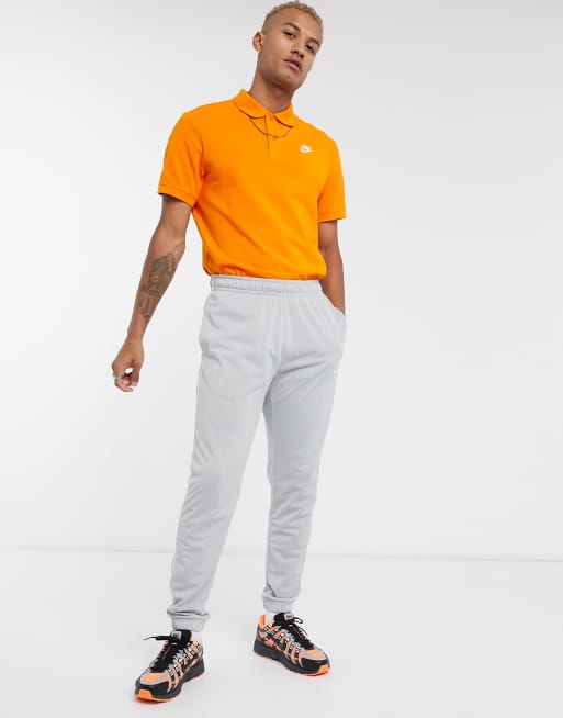 Orange cheap nike polo