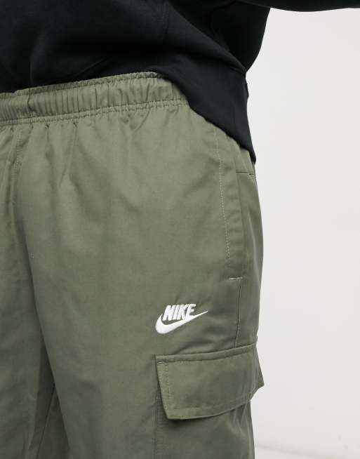 Nike Club Essentials woven cargo pants in khaki