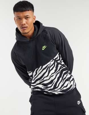 nike zebra hoodie