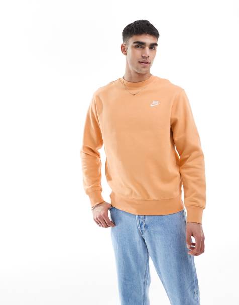 Nike - Club - Felpa arancione - view 1