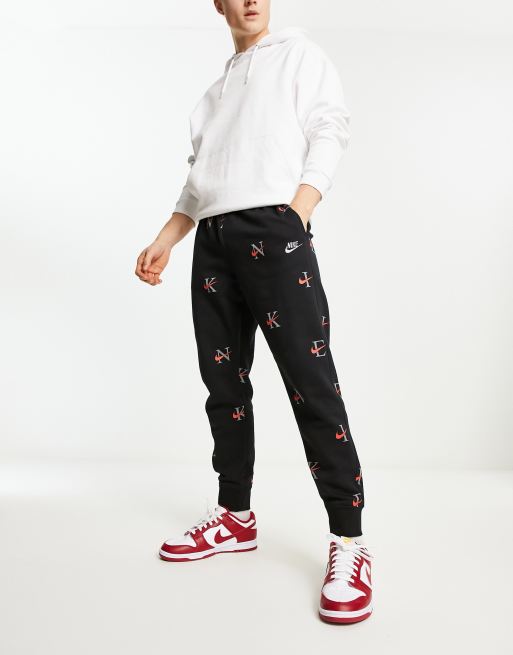 Nike all over sweatpants new arrivals