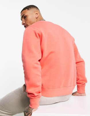 nike peach sweatshirt