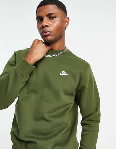 nike green jumper