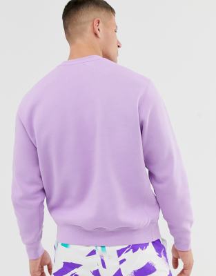 nike club sweatshirt lilac