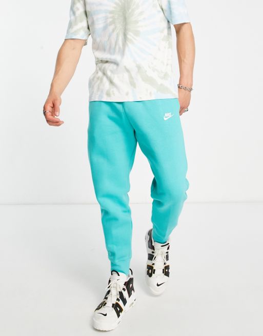 Teal on sale nike sweatpants