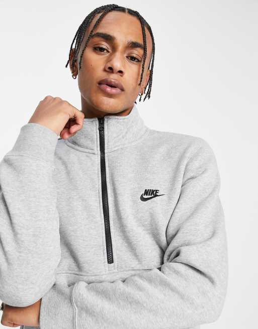 Nike half shop zip jersey sweat