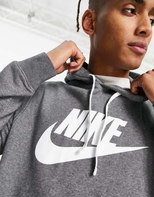 Nike club best sale hoodie swoosh