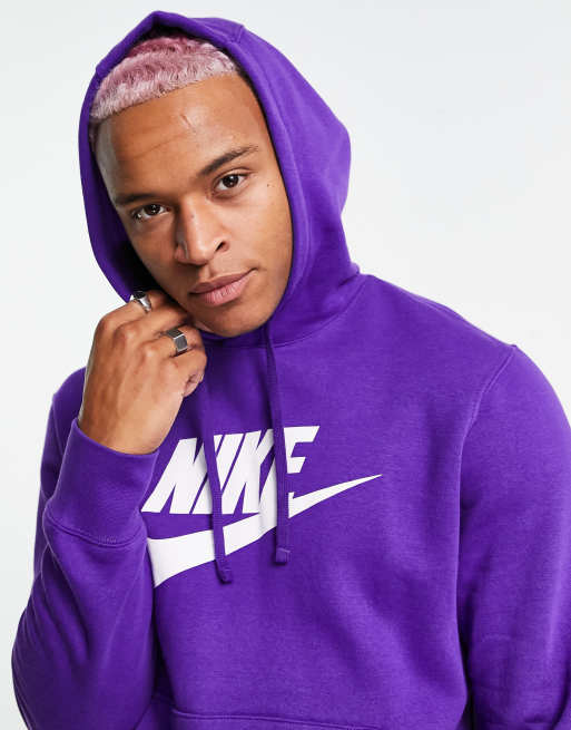 Nike Sportswear Club Fleece Violet Hoodie