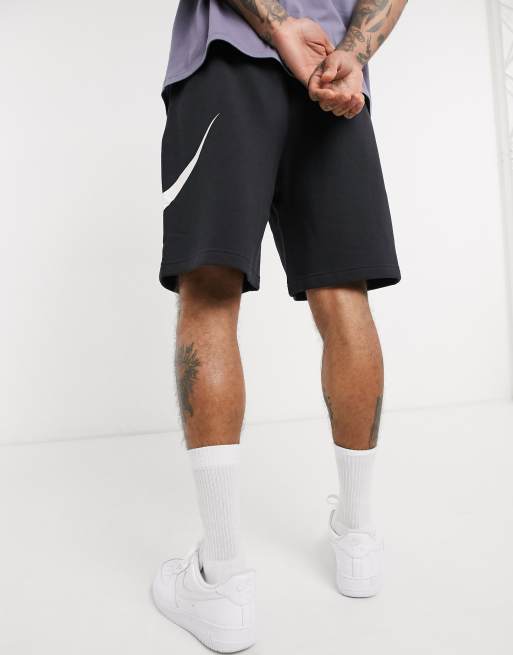 Nike Club Fleece HBR shorts in black | ASOS