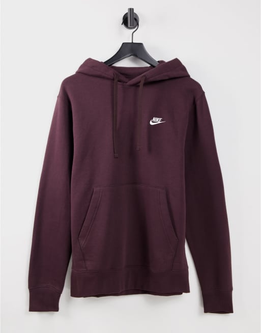 Dark brown store nike hoodie