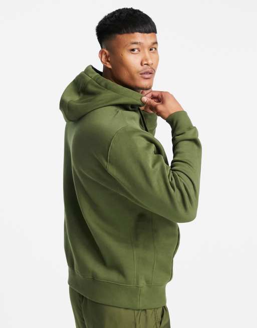 Nike club hot sale hoodie khaki