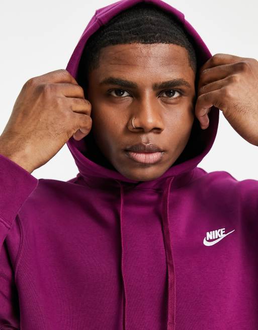 Nike Sportswear Club Fleece Violet Hoodie