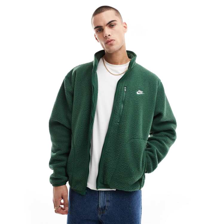 Nike Club fleece in green | ASOS