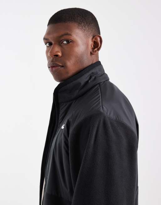 Nike Club fleece jacket in black, 4 of 5