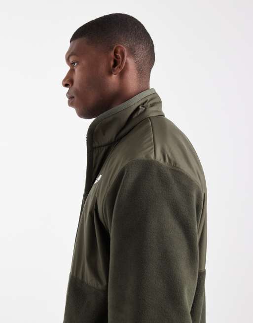 Nike Club fleece jacket in dark green, 4 of 5